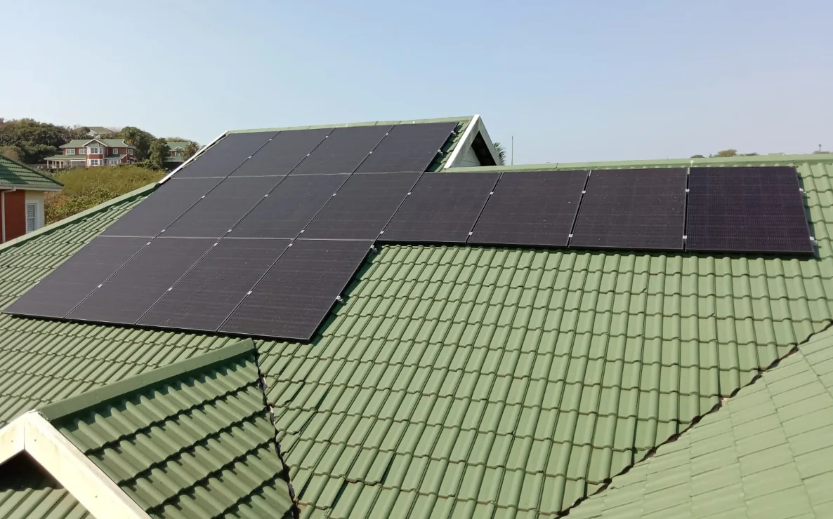 Mt Edgecombe Estate Residential Solar Panel